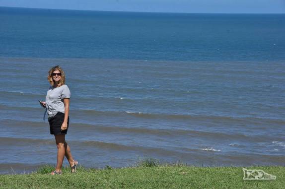 No alto do Morro do Farol, em Torres, litoral norte do Rio Grande do Sul